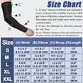 thumbnail image 3 of beister Anti-Embolism Arm Compression Sleeves,20-30mmHg,Pain Relief,Lymphedema,Black, 1 Count, 3 of 8