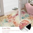 thumbnail image 6 of RUG ROBOT 9'x12' Area Rugs for Living Room, Non-Slip Washable Rug, Indoor Soft Modern Abstract Distressed Carpet for Bedroom, Dining Room, Home Office, Colorful, 6 of 10