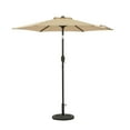 thumbnail image 1 of Bistro 7.5-ft Hexagon Market Umbrella - Champagne - Polyester Canopy, 1 of 9
