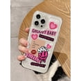 thumbnail image 2 of Heart & Letter Graphic Phone Case, 2 of 3