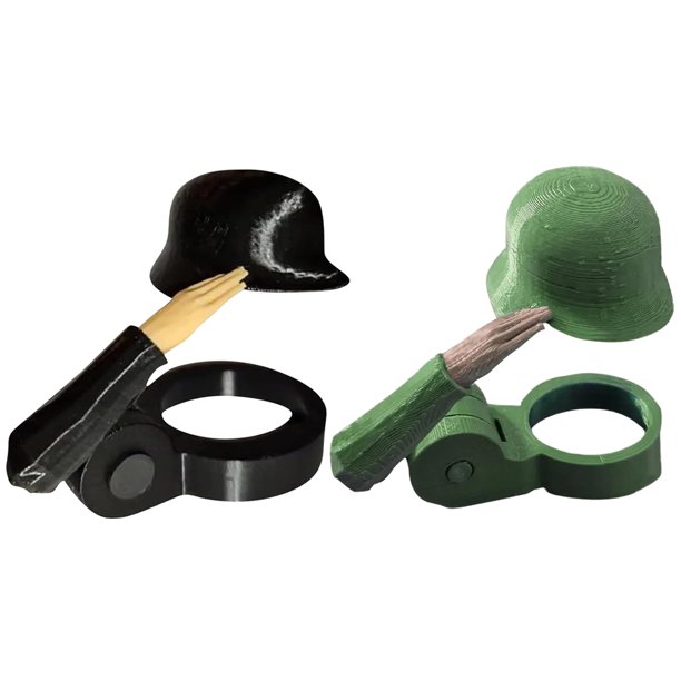 Soldado Salute Botella Capa Saludo Kronkorken Bierhelm Topper (Multicolor)