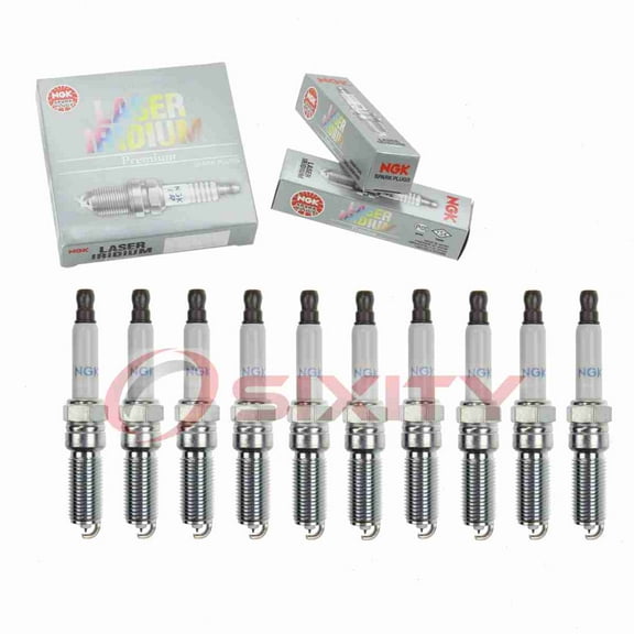 10 pc NGK 91970 Laser Iridium Spark Plugs for 12683541 55490097 Ignition Wire Secondary