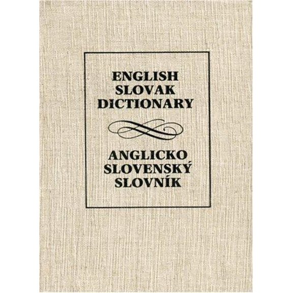 Pre-Owned English Slovak Dictionary : Anglicko Slovensky Slovnik (Paperback) 9780865162266