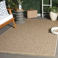 thumbnail image 2 of SAFAVIEH Retreat Drummond Solid Indoor/Outdoor Area Rug, Natural/Brown, 9' x 12', 2 of 16