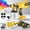 Upgrade battery * 2+accessories, variant on 21V Cordless Electric Paint Spray Gun, High Power HVLP Paint Sprayer for Home DIY & Furniture Painting