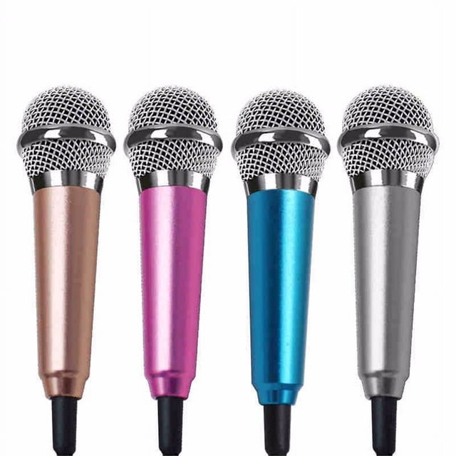 MesaSe Studio Microphone Portable Mini 3.5mm Stereo Audio Mic Notebook for Phone / Smart Phone Desktop Accessories