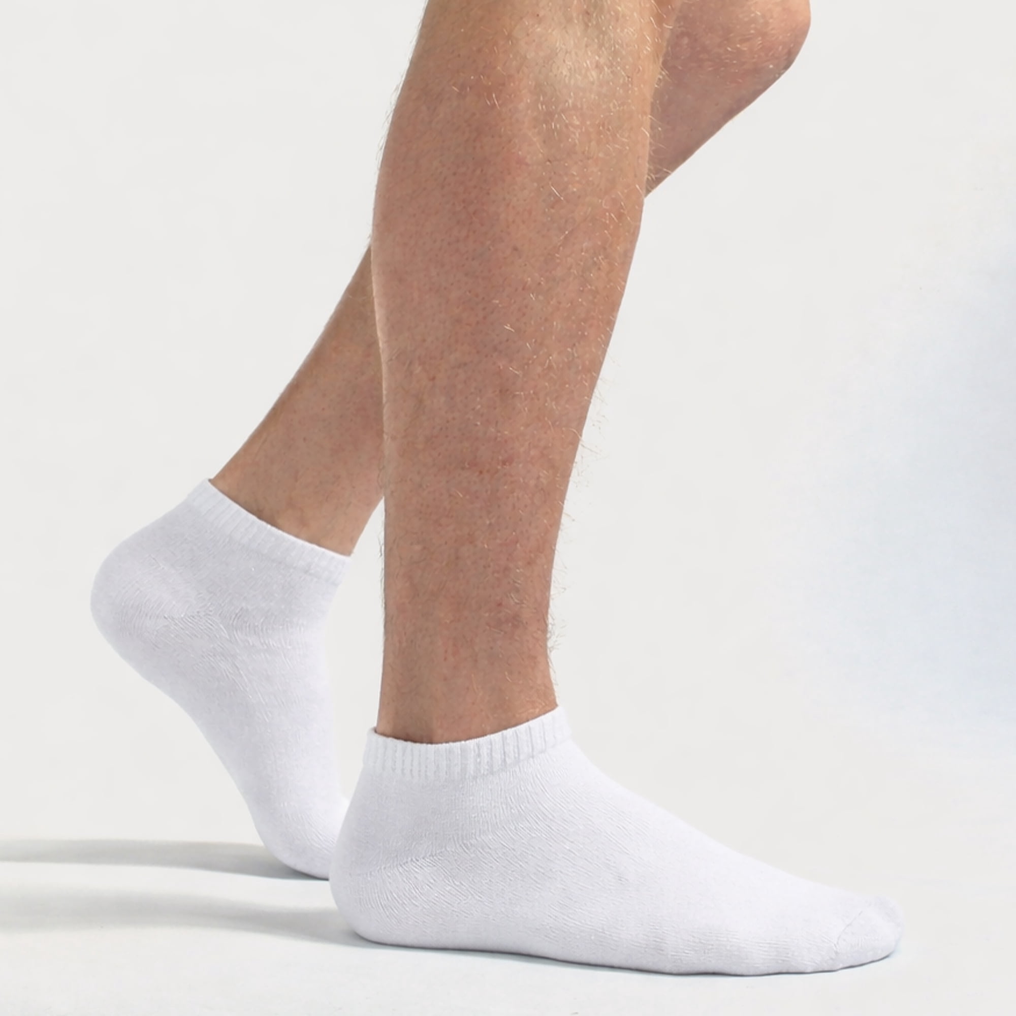 SOCKSHOP TORE - 6 Pack Mens Plain Sports Trainer Ankle Socks