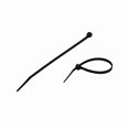 thumbnail image 2 of NavePoint 6 Inch Nylon UV Resistant Cable Wire Zip Tie 40 lbs - Black 300 Pack Lot Pcs Qty, 2 of 4