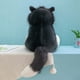 thumbnail image 3 of Muñeco de peluche Tremaines Pet Cat Lucifer, relleno de animal, almohada de peluche, regalo de cumpleaños para niños y niñas - 118 pulgadas, 177 pulgadas - 30 cm, 3 of 5