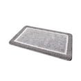 thumbnail image 2 of Fiudx Alfombra de Baño de Microfibra Suave, Textura Gruesa y Esponjosa, Base de Goma Antideslizante, Secado Rápido, Colores Gris y Rosa, Versátil para El Hogar, Ideal Como Regalo para Las Fiestas, 40, 2 of 6