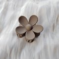 thumbnail image 1 of Pinza para el pelo con forma de flor esmerilada de color caramelo de verano para mujer, 1 of 6