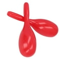 thumbnail image 1 of 2Pcs Oval Shaped Plastic Music Maracas, Sand Hammer Hand Percussion Rattles for KTV Party Kindergarten, ABS Material, 1 of 7