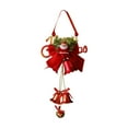 thumbnail image 2 of YIKA Christmas Bells Christmas Tree Hanging Decoration Christmas Decoration Accessories Santa Claus Bells Christmas Gift Hanging Decoration Christmas Decorations Red, 2 of 6