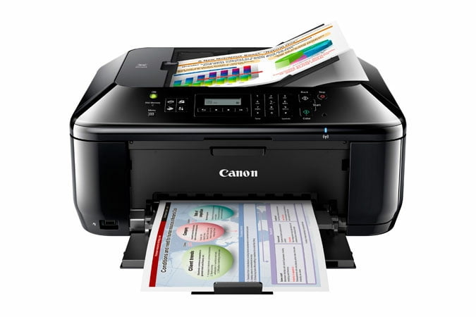 Canon PIXMA MX432 Wireless All-In-One Inkjet Color Printer with Ink – Print, Copy, Scan, Fax, Auto Document Feeder