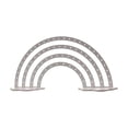 thumbnail image 3 of Expositor de pendientes, soporte para pendientes, base estable, organizador de joyas, estante para el hogar, tocador, centro comercial, joyería. Blanco, 3 of 10
