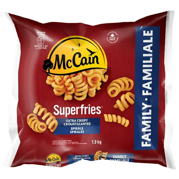 McCain® Superfries® Extra Crispy Spirals - 1.9kg, 1.9kg