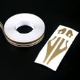 thumbnail image 3 of White Out Tape Decal Pinstripe Automotive-grade Adhesive Barrier Vinyl Pin Stripe Tape Pinstriping, 3 of 6