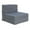 Dark Gray, variant on VIXLON 4 Piece Floor Sofa Bed Couch Memory Foam Folding Mattress Convertible Flip Sofa Bed Chair Modern Fold Down Sleeper Sofa
