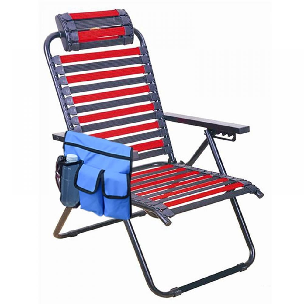 Beach Chair Armrest Bag Handy Pockets Shoreline Tote Bag Outdoor Chair Organizer Hanging Storage Bag Pouch Shoulder Side Bag for Camping