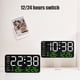 thumbnail image 4 of Reloj electrónico para muebles de oficina en casa, reloj despertador digital multifuncional, reloj LED con pantalla de fecha y temperatura, reloj digital, 4 of 6