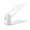 white, variant on Adjustable PP Shoe Rack Organizer, 3-Level Height Space Saving for Entryway
