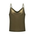thumbnail image 4 of Lindreshi Tank Tops for Women Womens Solid Color Casual Basic Strappy Solid Tank Tops, 4 of 5