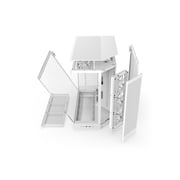 NZXT H9 Flow (2025) CM-H92FW-01 Large Dual-Chamber ATX Mid-Tower - White
