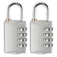 thumbnail image 3 of Lefu 4 Digit Combination Lock Waterproof Padlock for School Gymnasium Lockers 2 Pack, 3 of 6