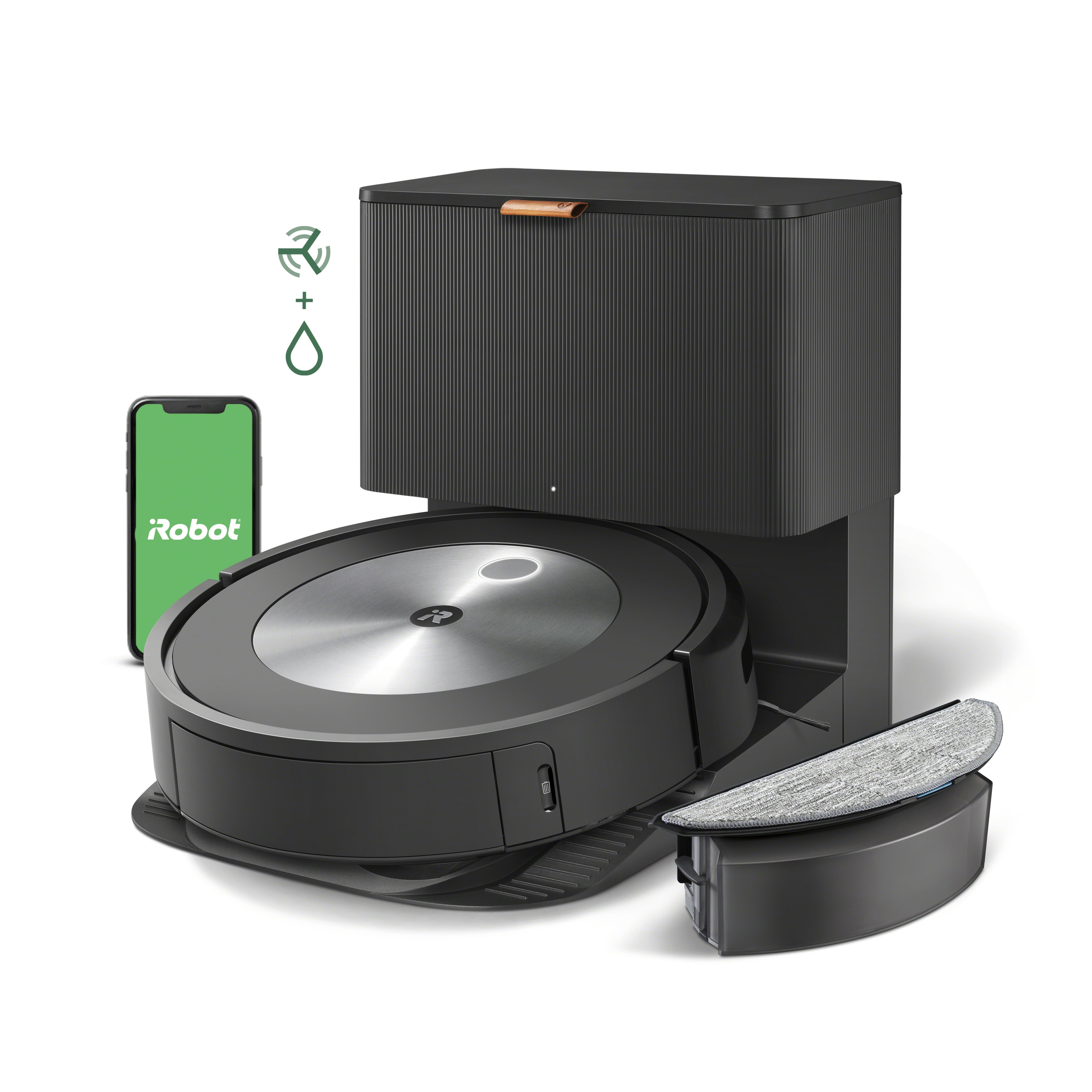 iRobot Roomba i7+ 7550 Wi-Fi Connected Robot Vacuum iRobot Roomba i7+ 7550 Wi-Fi Connected Robot Vacuum