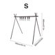 thumbnail image 1 of Outdoor Tent Camping Aluminum Portable Tripod Folding Shelf Tourist Drying Rack Camping Hanger, 1 of 5