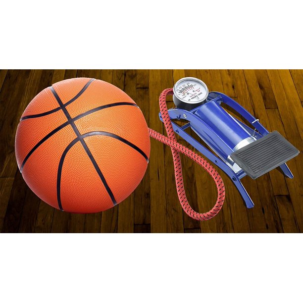 Foot Operated Air Pump For Ball Bike Bicycle Tire Inflator