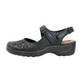 thumbnail image 3 of PEERAGE Kylie Women Extra Wide Width Slingback Comfort Sandal BLACK 9.5, 3 of 7