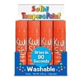 thumbnail image 5 of Kwik Stix Tempera Paint Sticks, Single Color Pack, Orange, 12 per Pack, 2 Packs, 5 of 11