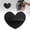 Black, variant on 1x Silicone Shower Hair Catcher - Wall Mount Drain Trap for Bathroom 12x9.6cm, (Pink)