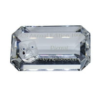 Swarovski Figurine: 231678 Plaque Pierrot | Faceted Crystal