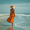 Mountain, variant on Seaside Walking Lady Canvas Print Wall Art Home Decor for Living Room Bedroom Dining Room Office Hotel