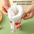 thumbnail image 6 of CasaChic Double Thickened Insulated Oven Mitts, Cotton Cloth Heat Resistant 160°C, for Microwave, Baking & Handling Hot Cookware, Long Kitchen Gloves, 6 of 6