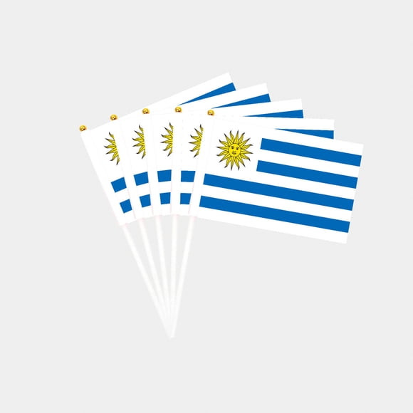 100 Pcs de Décoration d'Ambiance de Drapeau de Coupe Européenne, Fournitures pour Fans, Outils de Cheer Coupe Européenne-Youyoupin