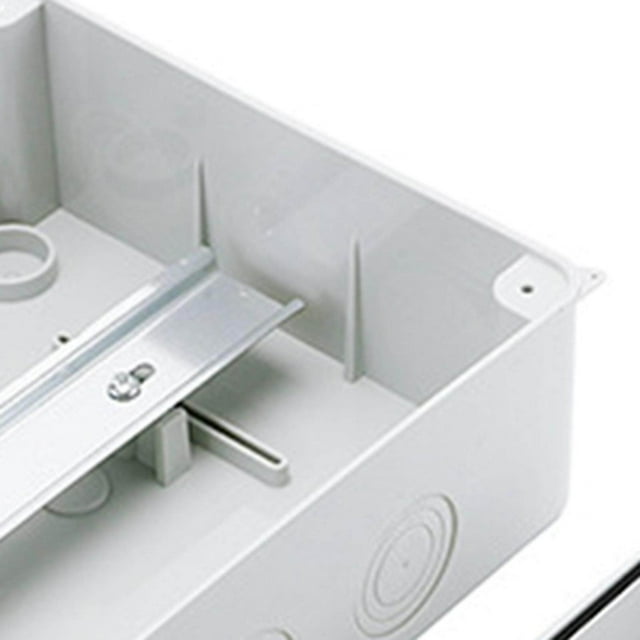 justharion IP66 Waterproof Electrical Distribution Enclosure Outdoor Panel Box 5 Way