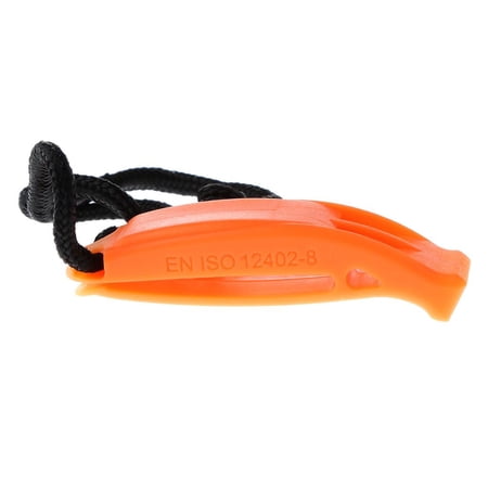 Safety Whistle Boating Camping Hiking Emergency Orange