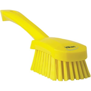 

Vikan Short Handle Utility Brush- Medium - Yellow (3 Units)