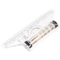 thumbnail image 4 of KAKOWELY Multifunctional Parallel Ruler Drawing Roller Ruler Drawing Ruler Portable Universal Parallel Ruler,6.5"X2.36"X0.79", 4 of 4