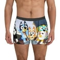 thumbnail image 3 of Lsque Bluey Pattern Men’s Total Support Pouch Boxer Briefs, X-Temp Cooling, Moisture-Wicking Underwear, Regular, Long-leg and Trunk-X-Large, 3 of 7