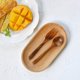 thumbnail image 2 of KAIYANG Organizador de frutas, plato de cena, contenedor para restaurante, postre, pastel, 18 cm x 10 cm, 2 of 4