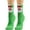 Black, variant on Womens Thigh High Socks Girls Solid Chriatmas Knee Sock Stockings Silk stockings