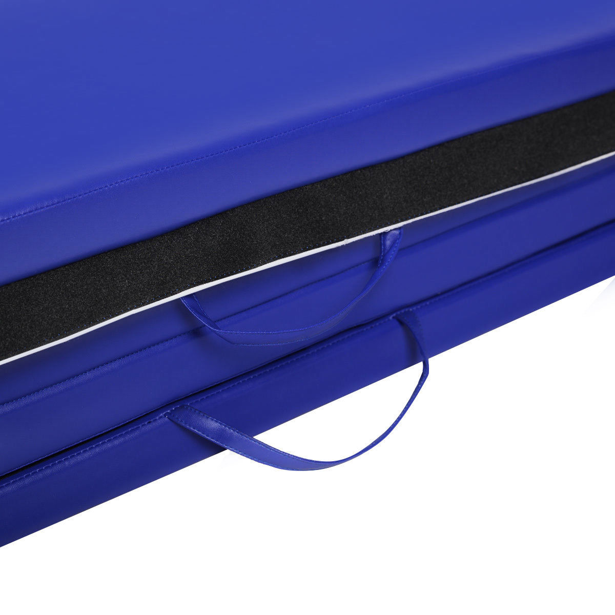 Gymax Blue 4'x10'x2'' Folding Exercise Gym Mats Stretching Yoga Gymnastics Mat Walmart Canada