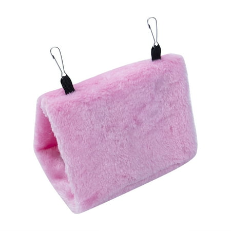 Puloru Pet Bird Parrot Parakeet Budgie Warm Hammock Cage Hut Tent Bed Hanging Cave