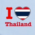 thumbnail image 2 of CafePress - I Love Thailand Infant Bodysuit - Baby Light Bodysuit, Size Newborn - 24 Months, 2 of 4