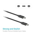 thumbnail image 3 of Cable tipo C a C Motorola trenzado 1.5 mt carga rápida Motorola, 3 of 6