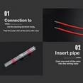 thumbnail image 6 of 50Pcs Solder Seal Wire Connectors, Heat Shrink Butt Connector Waterproof Insulated Electrical Butt Terminals For Automotive Marine, 22-18 Awg, Red, 6 of 10